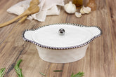 Salerno Oval Covered Casserole Dish